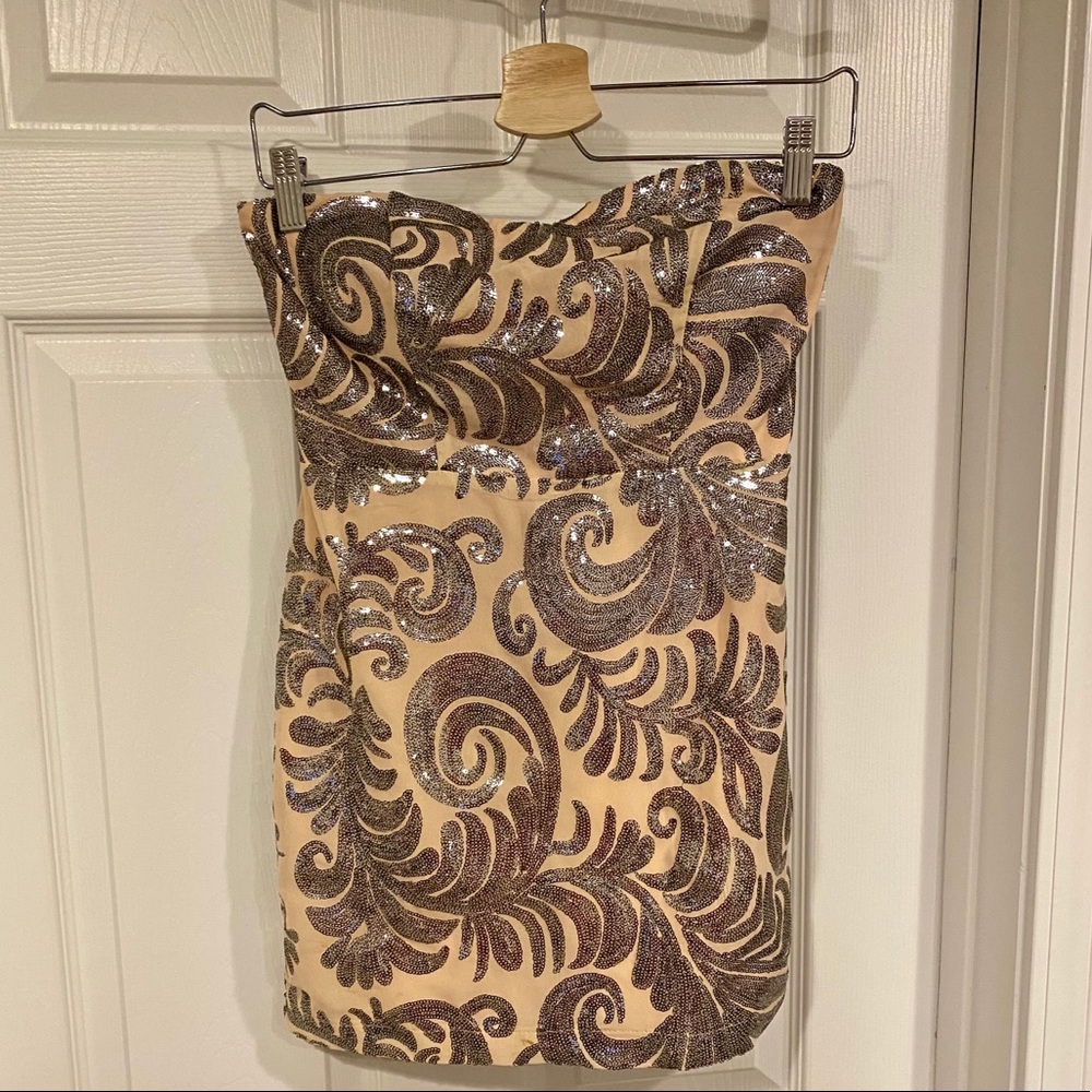 Mini sequin dress